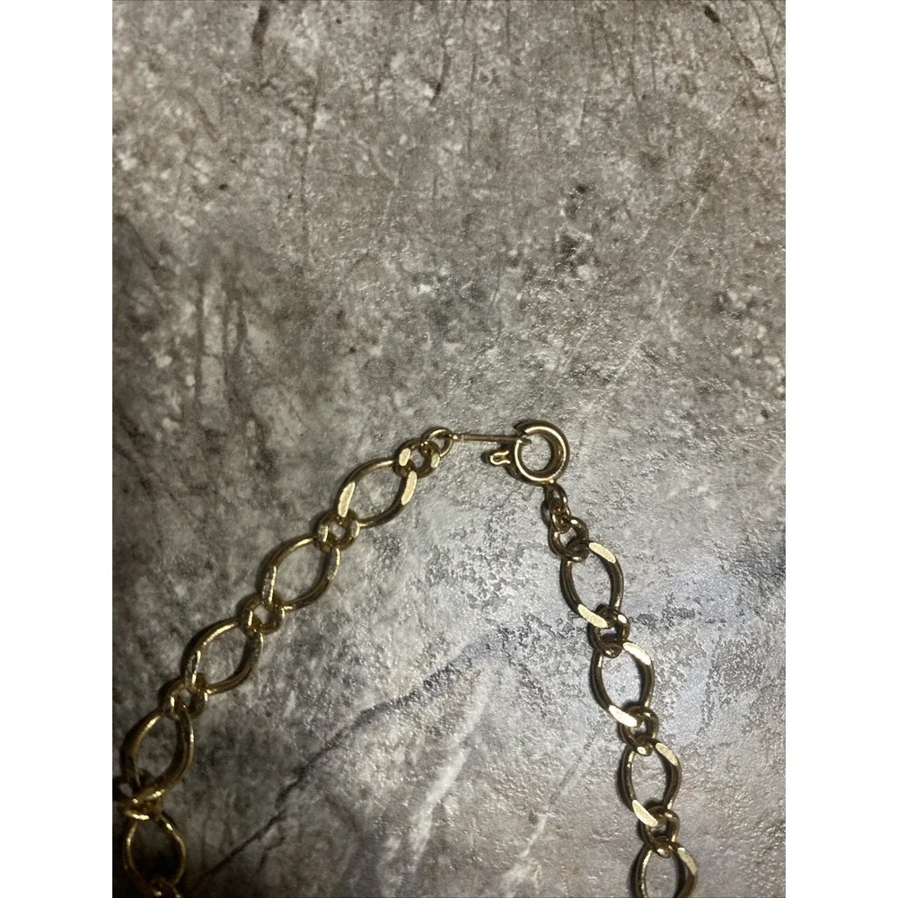 Vintage‎ Gold Tone Faux Pearl Beaded Long Necklace